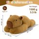 thumbnail image 2 of Peluche con peso QUIRAI Capibara 61 cm 1,5 kg, 2 of 8