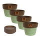 thumbnail image 2 of Set de 4 Maceta Greta 16cm Menta y sus platos, 2 of 3