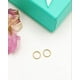 thumbnail image 2 of Argollas Clicker 6mm 20g Acero Quirurgico Chapadas En Oro, 2 of 3
