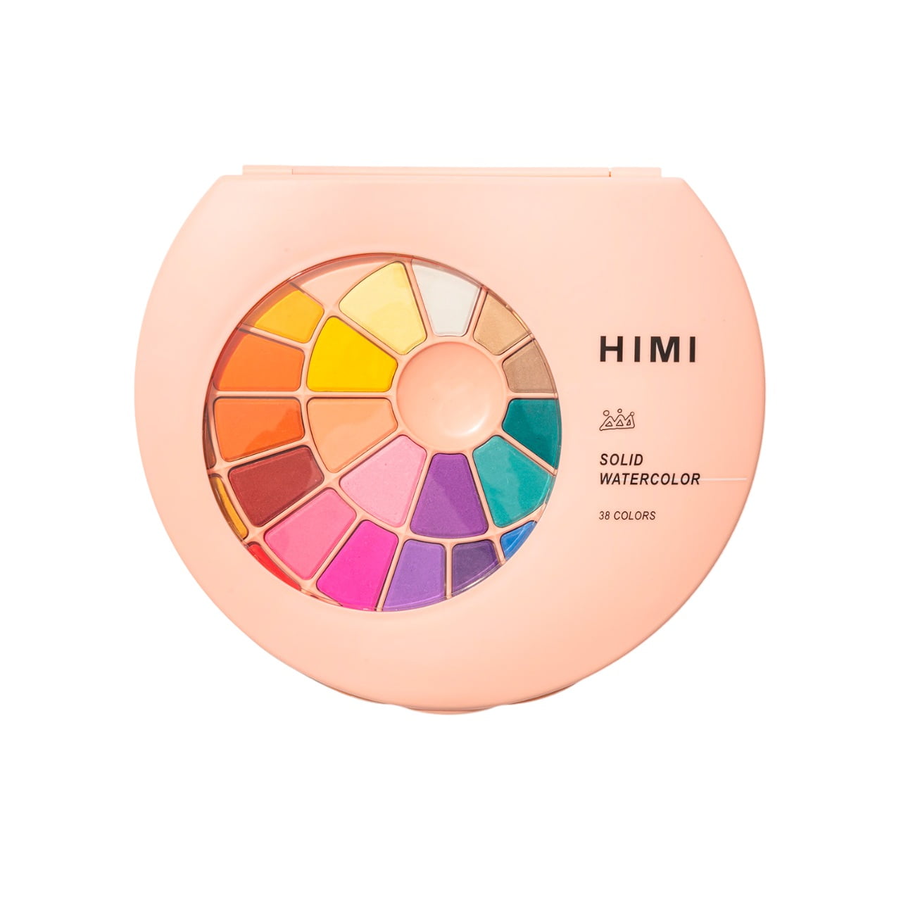 Himi Set Pintura Solida 38 Colores (estuche Rosado)