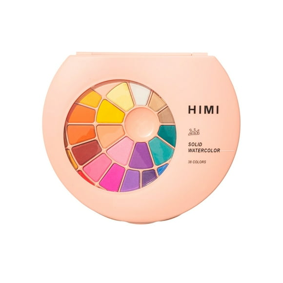 HIMI Set Pintura Solida 38 Colores (Estuche Rosado)