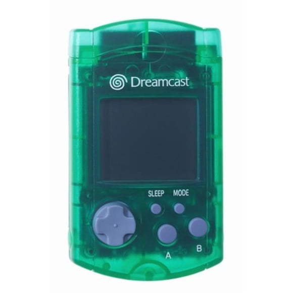 Unidad de Memoria Virtual SEGA Dreamcast Verde