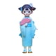 thumbnail image 1 of Mu?eca Geisha Con Kimono Japonés, Estatua De Resina, Juguete Para Regalo, Estatuilla Kabuki Asiática Para El Hogar Con Ventilador Plegable, 1 of 5