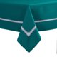 thumbnail image 1 of Mantel EHouseHome 152x366 cm Verde Azulado con Encaje Blanco Impermeable, 1 of 7