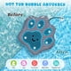 thumbnail image 5 of Peloni Absorbente de suciedad para jacuzzi con forma de pata, paquete de 2, esponja reutilizable, 5 of 7
