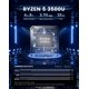 thumbnail image 3 of Mini PC origimagic Ryzen 5, 8 GB RAM, 256 GB SSD, WiFi 5, 3 of 9