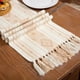 thumbnail image 1 of camino de mesa tejido beige, 1 of 2