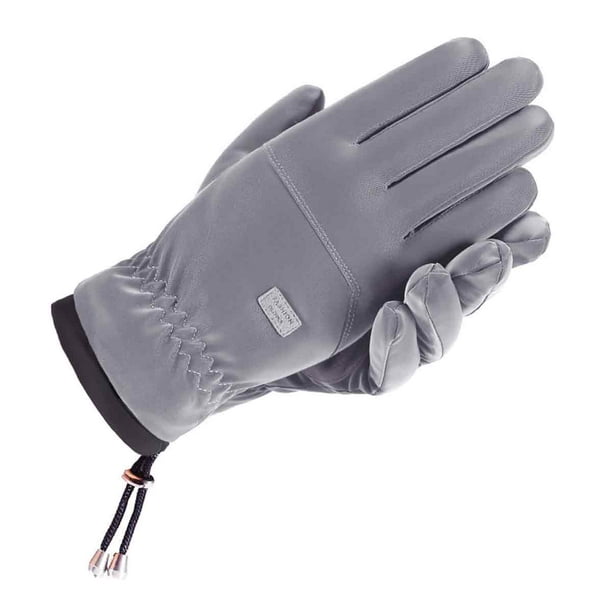 Guantes de invierno para hombre con dedos táctiles Guantes de invierno para hombre Guantes cálidos para pantalla táctil Guantes a prueba de viento para hombre Guantes para hombre con dedos táctiles Gu