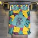thumbnail image 2 of Yellow Blue The Nightmare Before Christmas Comforter Set Soft 3 Pcs Twin Bedding Sets Thicken for All Season, 2 of 5