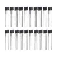 Ioensy - 20 Piezas To-92Ua 44E Interruptores De Sensor De Efecto Hall Para Pequeños Electrodomésticos