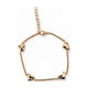 thumbnail image 1 of Pulsera con Corazones de Plata 925 enchapada en Oro Rosado de 18k, 1 of 2