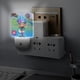 thumbnail image 5 of Luna Petunia Luz nocturna LED con sensor de anochecer a amanecer para dormitorio, baño, pasillo, escaleras - Lámpara LED nocturna de enchufe, 0.5W - 1 pieza, 5 of 6