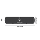thumbnail image 1 of 1pc BPA-Free Silicone Sink Splash Guard - Upgraded Design Faucet Handle Drip Catcher Tray for Bathroom Countertops - Anti-Splash Drain Pad - Bathroom Accessories, 1 of 5
