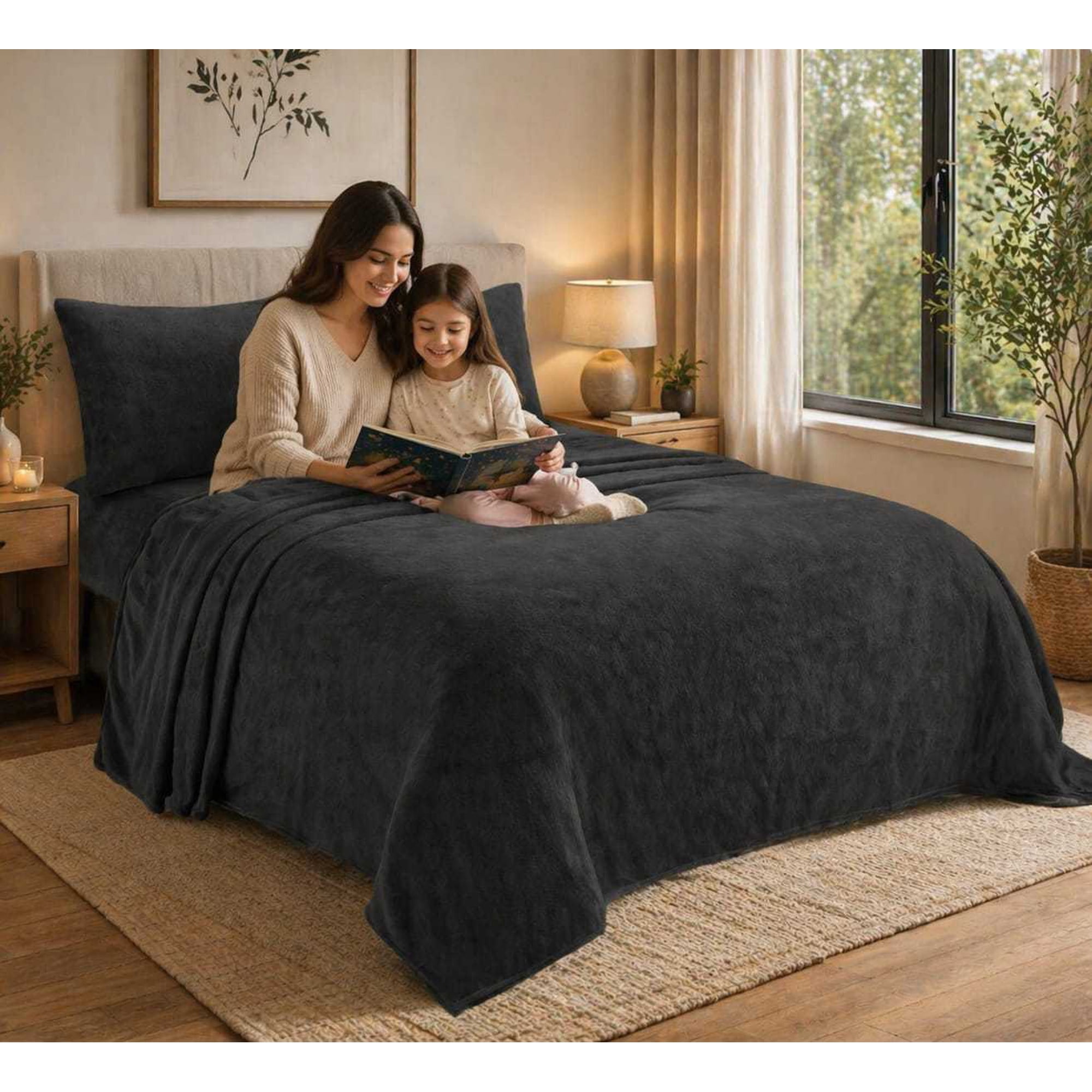 Myl Todo Hogar - Sábanas De Invierno Polar Plush Premium 2 Plazas
