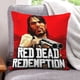 thumbnail image 1 of Red Dead Redemption Fundas de almohada de terciopelo con tema, regalos de funda de almohada, decoración para el hogar, cojín de lanzar, regalo de cumpleaños para fans y parejas. 45cm x 45cm., 1 of 6