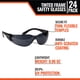 thumbnail image 4 of Gafas de seguridad Malta Dynamics 300 PK ANSI Z87+, 4 of 9