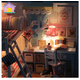 thumbnail image 3 of Casita Miniatura "Youth Ever" – Kit DIY con Luces LED y Vitrina Protectora D014, 3 of 3