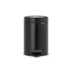 thumbnail image 1 of Basurero Pedal Newicon 3 Lt Matt Black, 1 of 3