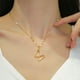 thumbnail image 3 of Collar Mariposa Cristal - Acero Inoxidable Bañado En Oro 18k, 3 of 3