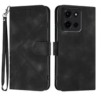 Funda Foxdock Para Motorola Moto G 5G 2025 – Tipo Libro Con Soporte, Billetera, Correa Y Diseño Elegante