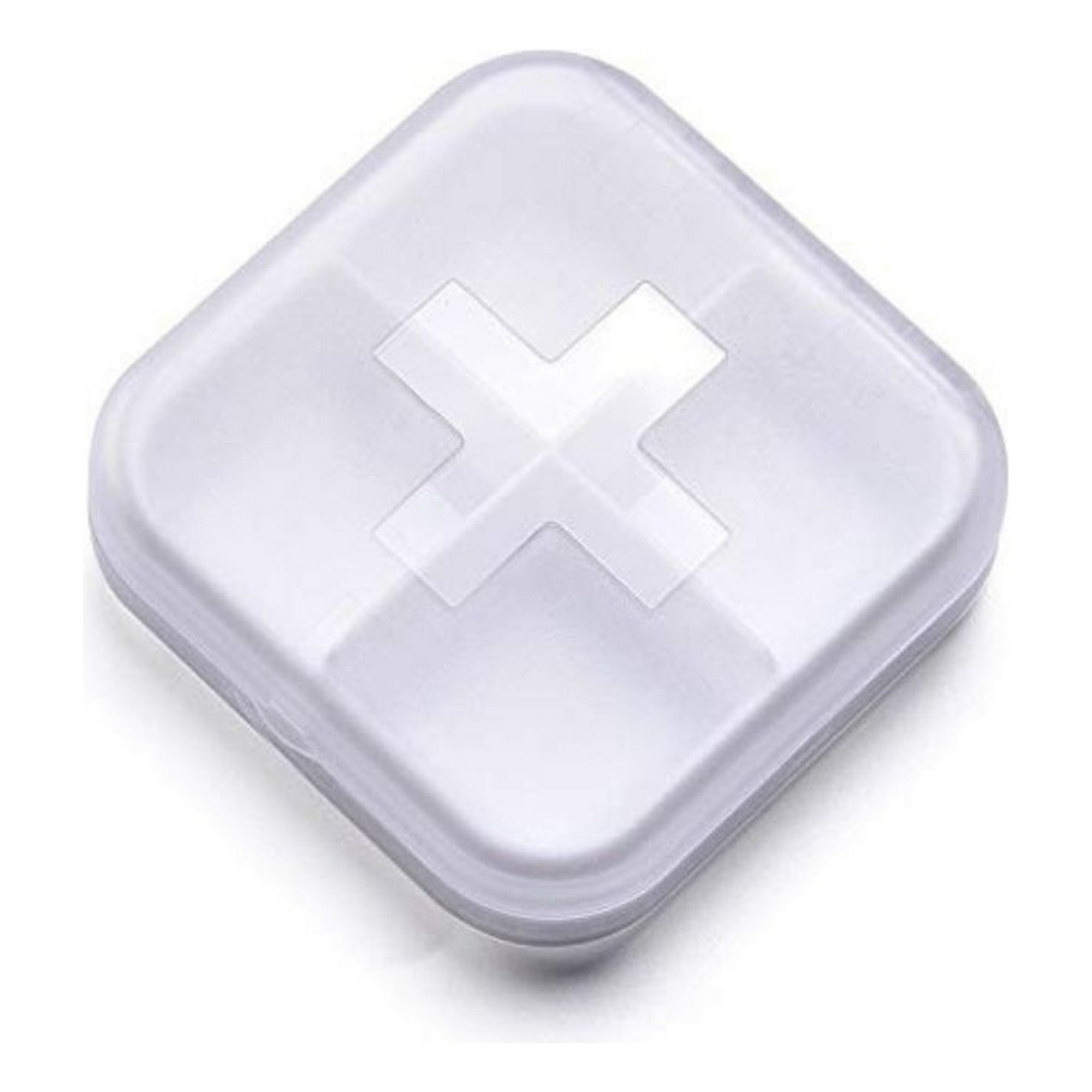 Genérico - Set 6 Pastillero Plastico 4 Compartimientos Medicamentos Lau