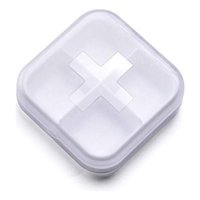 Genérico - Set 6 Pastillero Plastico 4 Compartimientos Medicamentos Lau