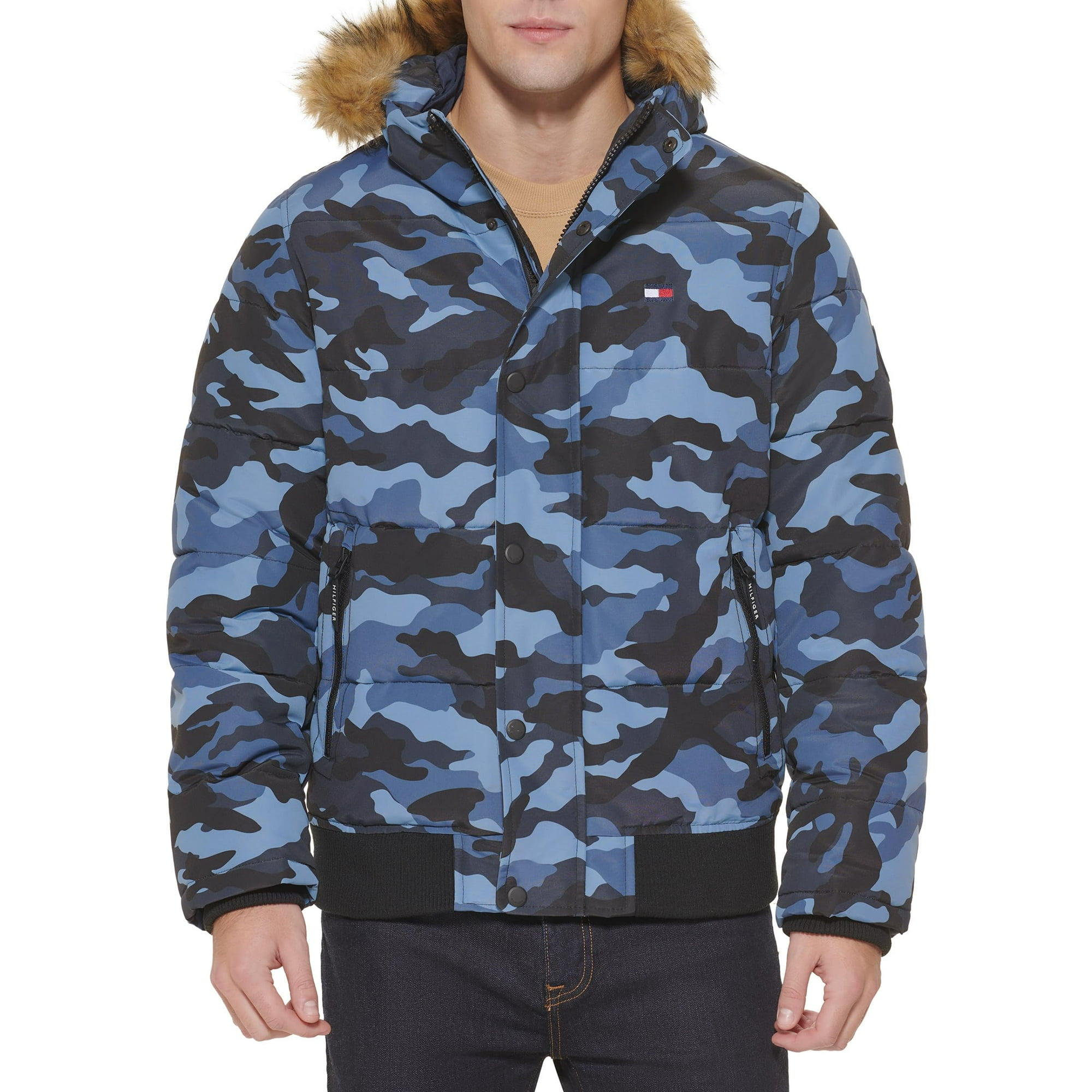 Chaqueta Tommy Hilfiger De Tela Ártica Acolchada Para Hombre