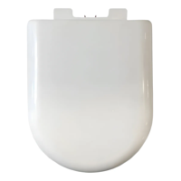Genérico - Tapa Asiento Euro Soft Close- Briggs Color Blanco