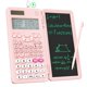 thumbnail image 1 of Calculadora científica ROATEE 991ES Max con pantalla de 4 líneas, color rosa, 1 of 8