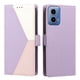thumbnail image 4 of Funda Cartera para Motorola Moto G34 con Cierre Magnético, Tricolor, Morado, 4 of 6