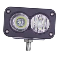 Magideal - Luz De Trabajo Led Universal 20W Aleación De Aluminio Lámpara De Conducción Práctica Resistente Para El Tractor De Baboraje De Automóvil Bicicleta De Blanco