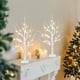 thumbnail image 2 of Adornos navideños PEIDUO, árbol de abedul de 60 cm con luces LED, 2 of 9