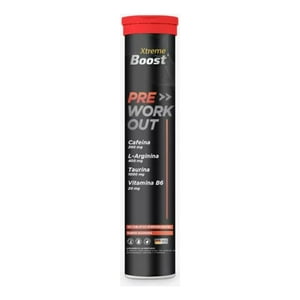 Bioplus - Pre Entreno Xtreme Boost Tubo 20 Tabletas Sabor Guaraná