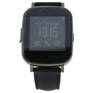 Eclock - Reloj Inteligente Ek-G Montre Con Correa De Silicona Conectada - Negro De Para Unisex - Reloj