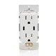 thumbnail image 1 of Enchufe Leviton 60W USB‑C PD 15 A TR CC1P6‑W Blanco, 1 of 8
