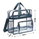 thumbnail image 2 of Bolso bandolera transparente transparente con correa ajustable, bolso transparente para estadio para festivales, 2 of 6
