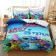 thumbnail image 1 of Lilo & Stitch Quilt Duvet Cover Set Bedspread Comforter Cover 3-Piece Bedding Set, 1 of 5