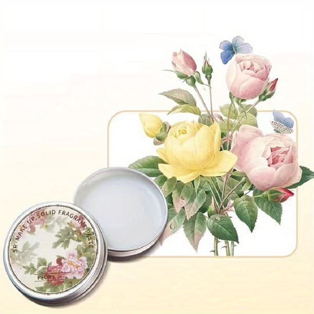 Portable Solid Balm For Women And Men, Refreshing Lasting Lavender Fragrance Deodorant, Pocket Size Solid Perfume For Dating, Daily Use