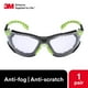 thumbnail image 2 of Gafas de seguridad 3M Solus serie 1000, lentes transparentes, verde/negro, 2 of 3