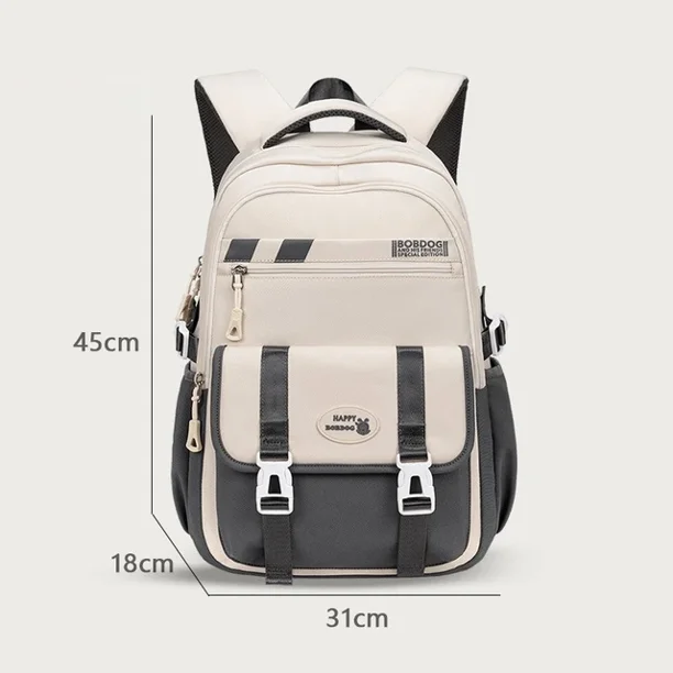 New School Bag with High Appearance Level Junior High School Backpack Large Capacity Primary School Backpack Ins Wind