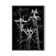 thumbnail image 1 of Cuadro Poster Enmarcado Jirafas Con Anteojos Decorativo, 1 of 1