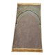thumbnail image 5 of Oración Alfombra Decoración Poliéster Exquisito Antideslizante Para Eid Viajes Meditación Marrón, 5 of 5