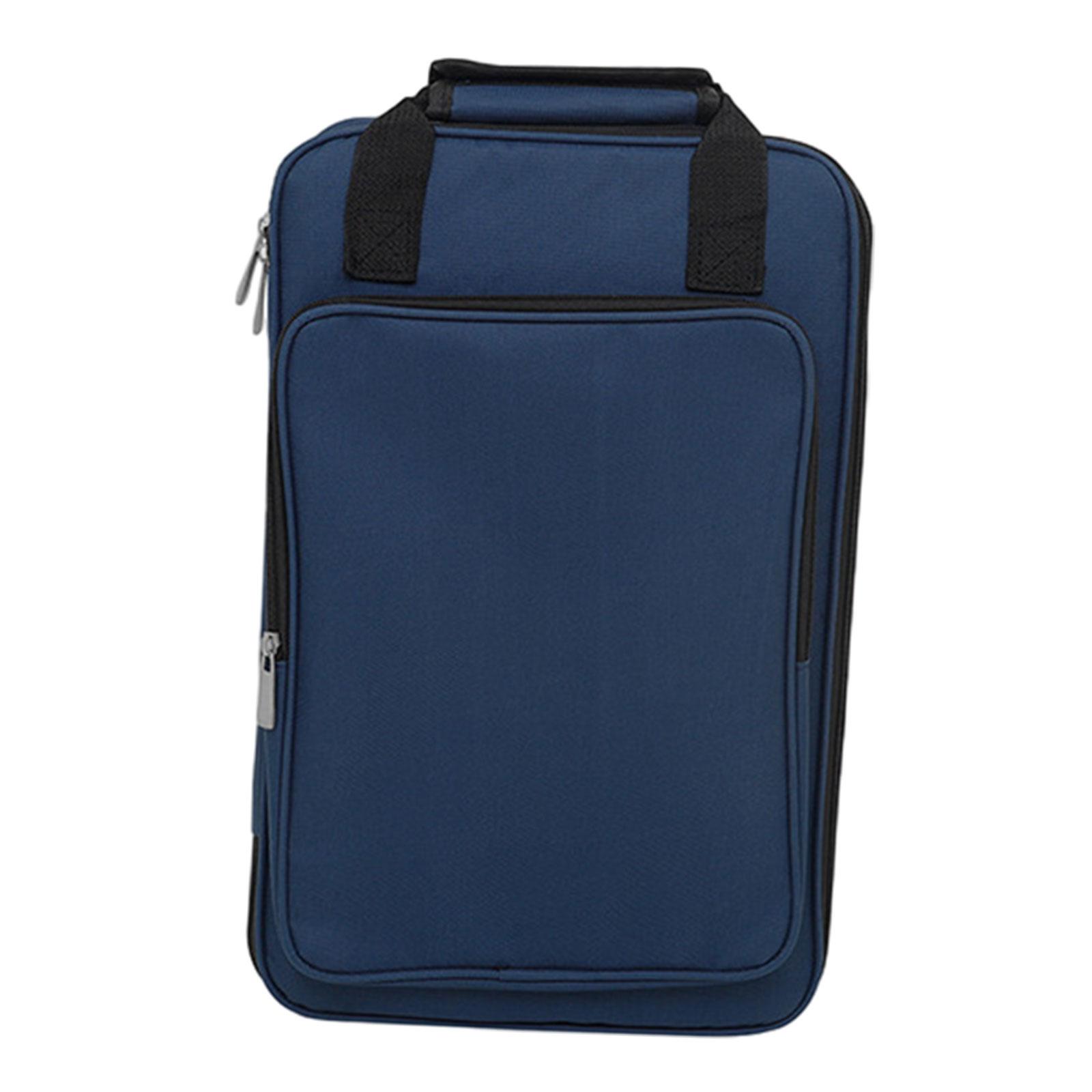 Bothyi - Bolsa Para Baquetas, Bolsa Para Mazo Engrosada Oxford, Mochila Para Varillas, Mazos, Color Azul Marino