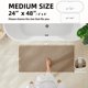 thumbnail image 2 of Alfombra de Baño TYUU Waffle 48x24 cm Beige Antideslizante, 2 of 9