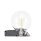 thumbnail image 2 of Lampara Bombillo Solar 3 Ampolletas Linterna Pared Luz Cálida, 2 of 3