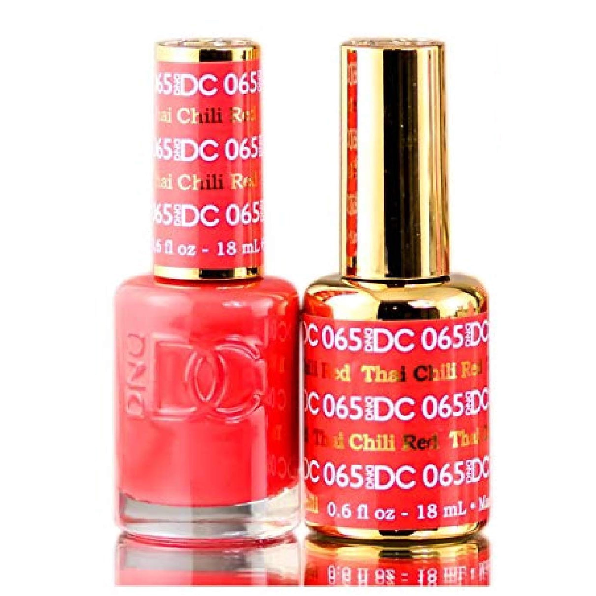 Set De Esmalte De Uñas Daisy Dnd Dc Reds Gel Polish + Esmalte De Uñas
