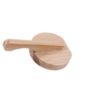 Magideal - Prensa De Tortilla De Madera, Utensilios De Cocina Manual, Prensador De Tortilla Mexicana Multifuncional Fácil De Usar Para Pastel De Popiah Crujiente