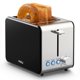 thumbnail image 1 of Tostadora YOU de acero inoxidable, 2 rebanadas, 6 ajustes de dorado, 1 of 9