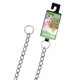 thumbnail image 1 of Collar con cadena de estrangulamiento PDQ de acero plateado para perros grandes de 50 a 51 cm, 1 of 1