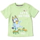 thumbnail image 2 of Camiseta Bluey Bingo para niños pequeños, paquete de 3, gris/amarillo/verde, 5T, 2 of 7